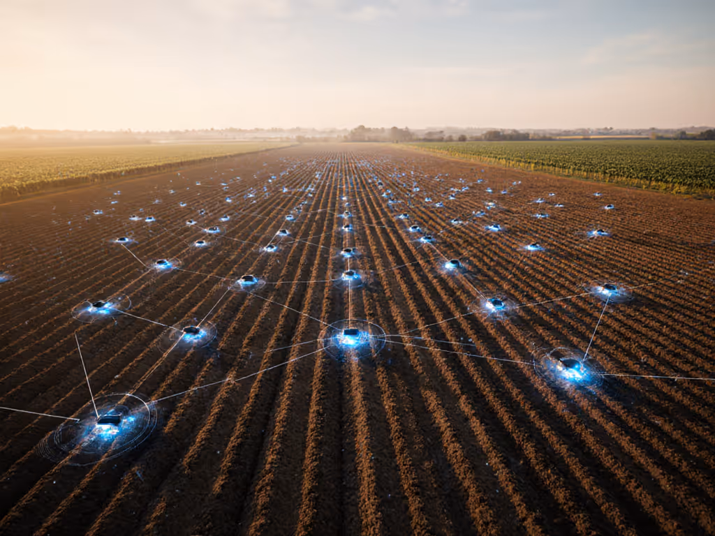 field_of_wirelessly_charged_sensors_in_farmland