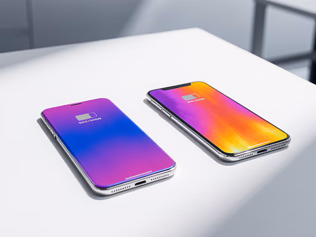 thermal_camera_comparison_of_gan_vs_silicon_wireless_charger_heat_distribution