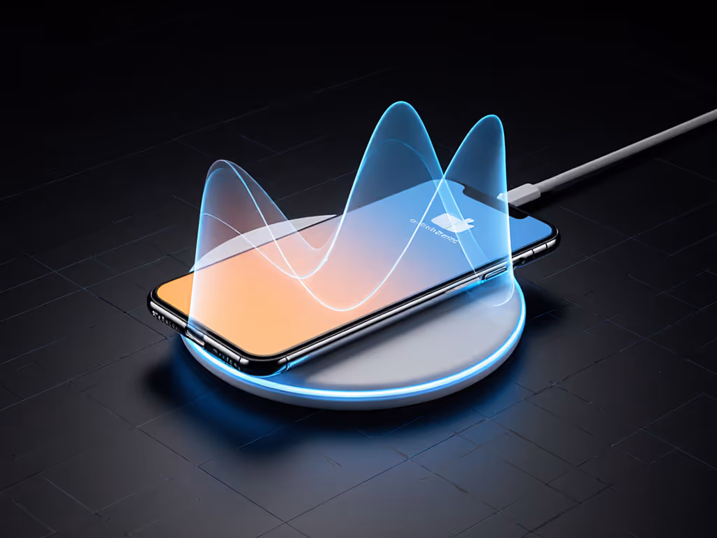 smartphone thermal performance curve during wireless charging
