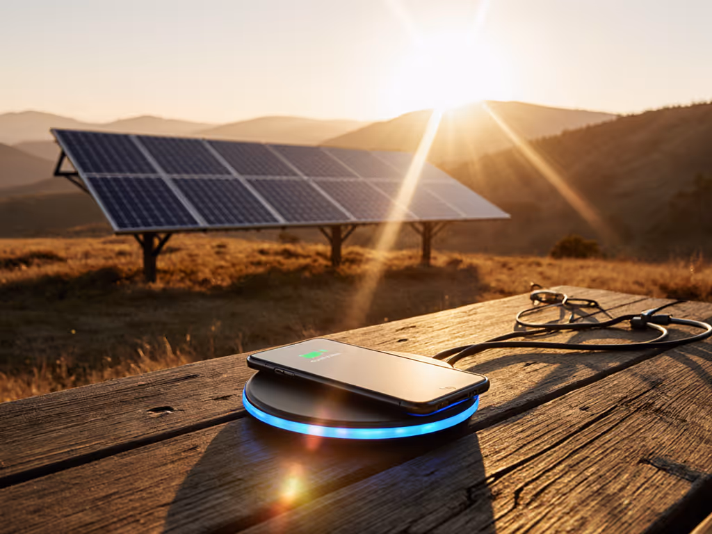 Solar Wireless Charging Integration: Stable Power Without Grid Dependence