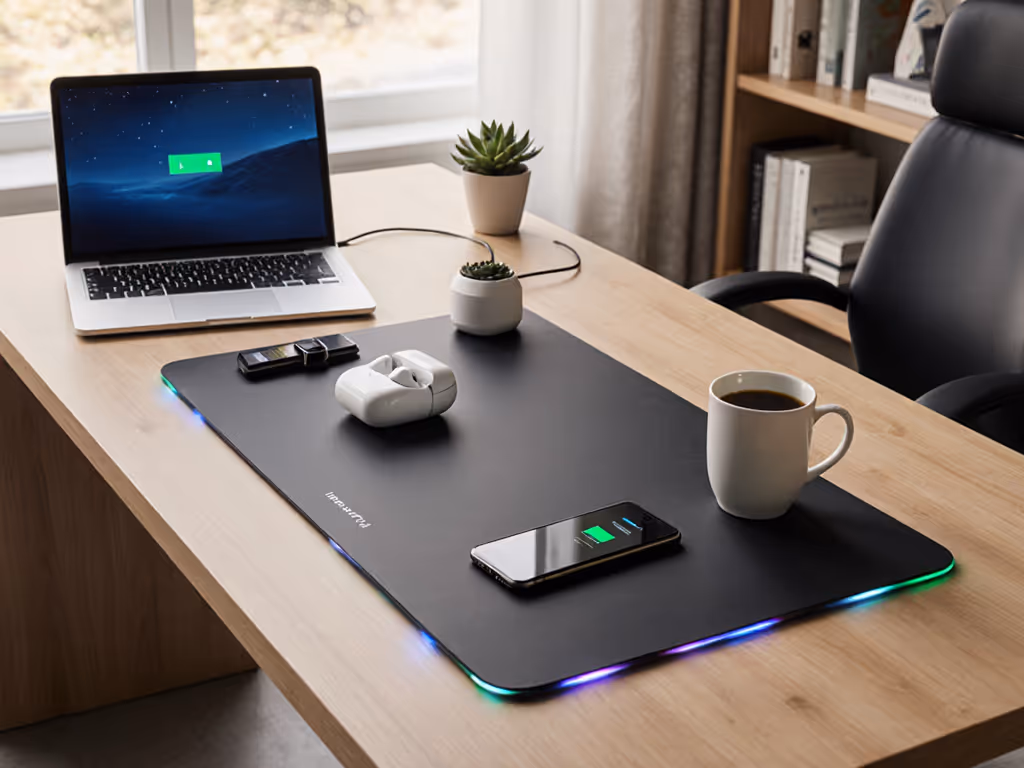 One Mat, Zero Clutter: Best Wireless Charging Desk Mat Solutions
