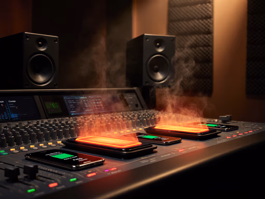 Professional Studio Wireless Chargers: Heat-Safe Comparison