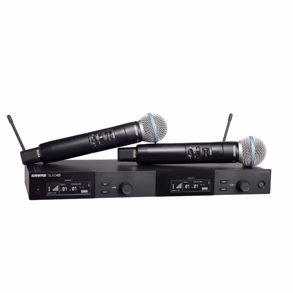 Shure SLXD24D/SM58 Dual Wireless Mic System