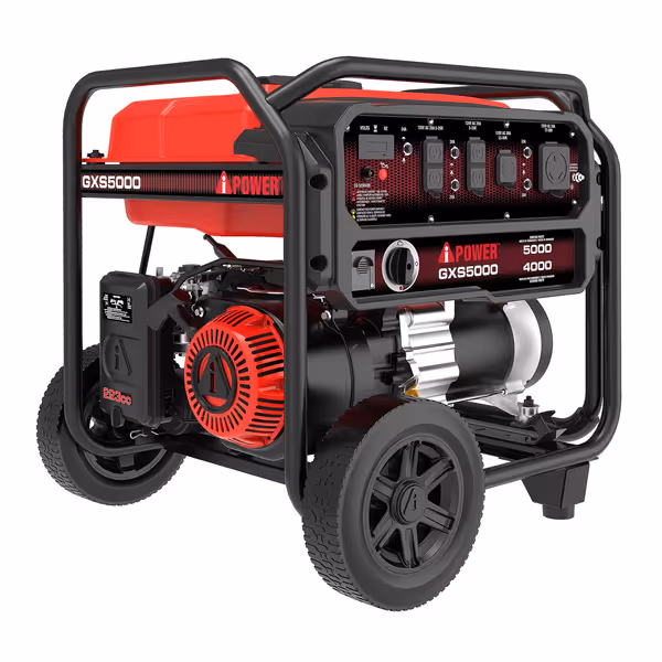 A-iPower 5000W Portable Gas Generator