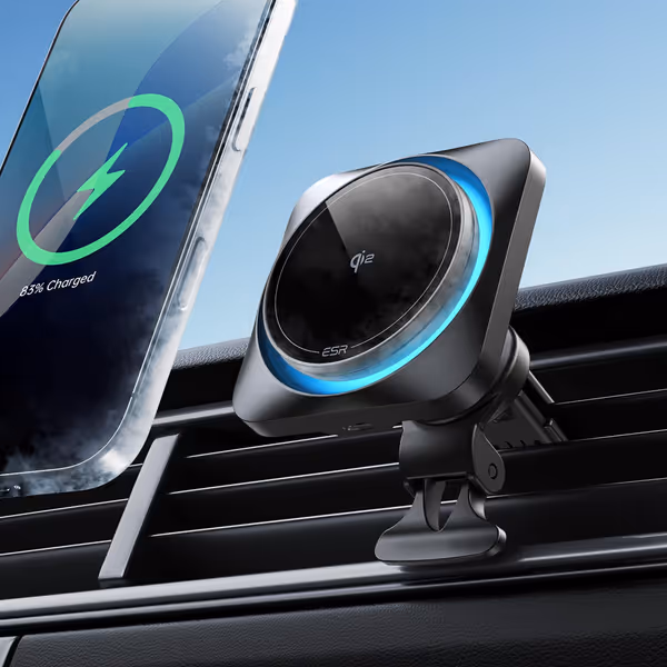 ESR Qi2 15W MagSafe Car Mount Charger with CryoBoost